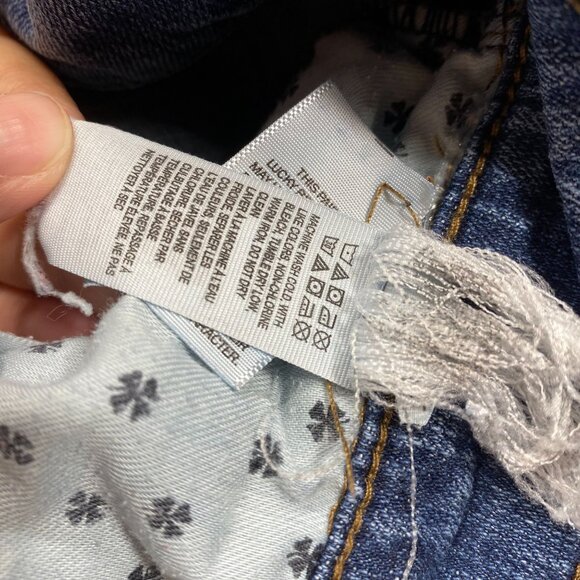 Lucky Brand Mens 221 Straight Fit Jeans Size 34x30 Medium Wash Blue Denim - Picture 15 of 15